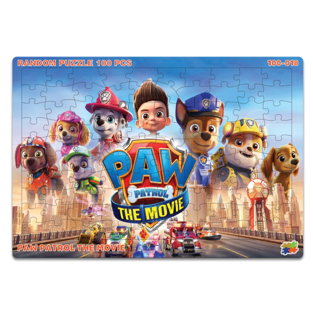 Bảng xếp hình 100 mảnh Random - Paw Patrol the Movie