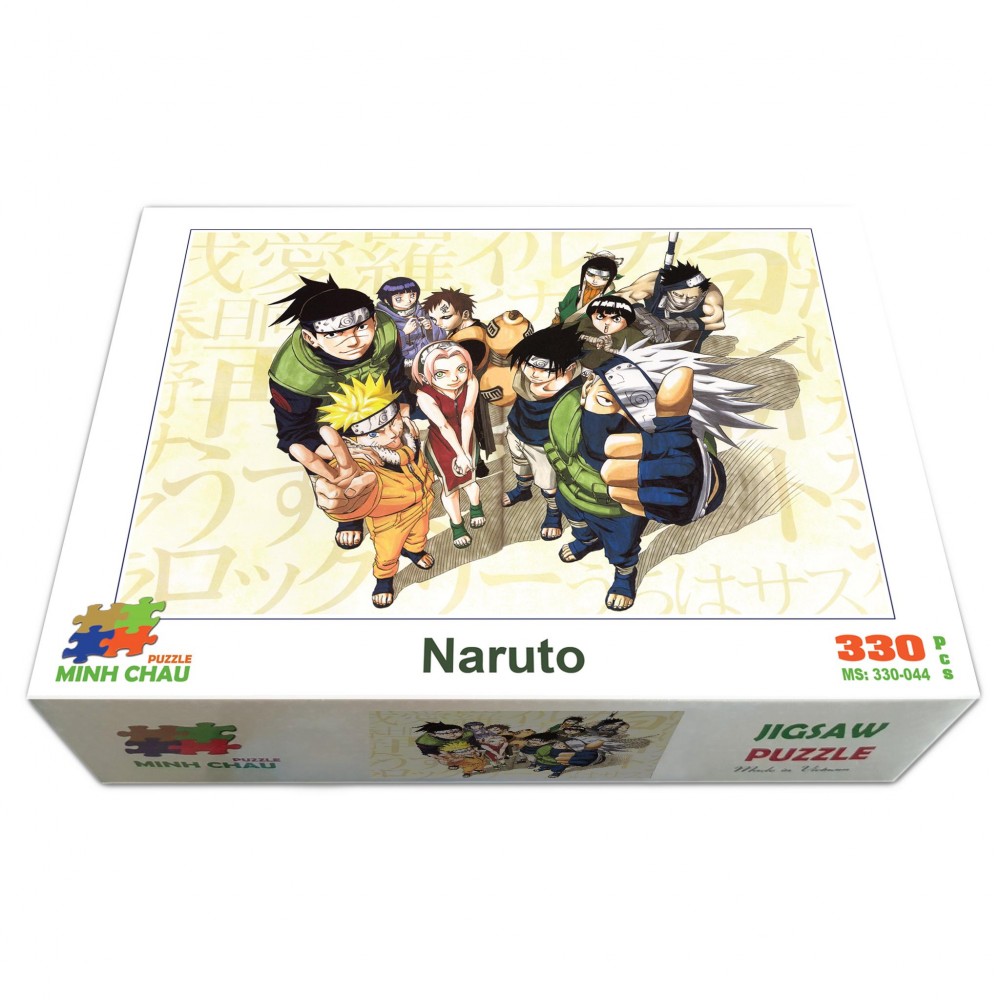 Bộ tranh xếp hình jigsaw puzzle cao cấp 330 mảnh – Naruto (30x44cm)
