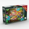 Tranh Xếp Hình Random Cut 750 Mảnh Minh Châu – Cửu Ngư (40x60cm)