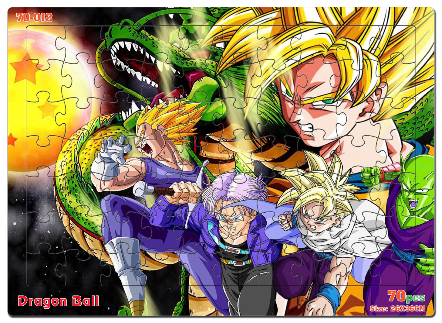 Đồ chơi xếp hình 70 mảnh Dragon Ball