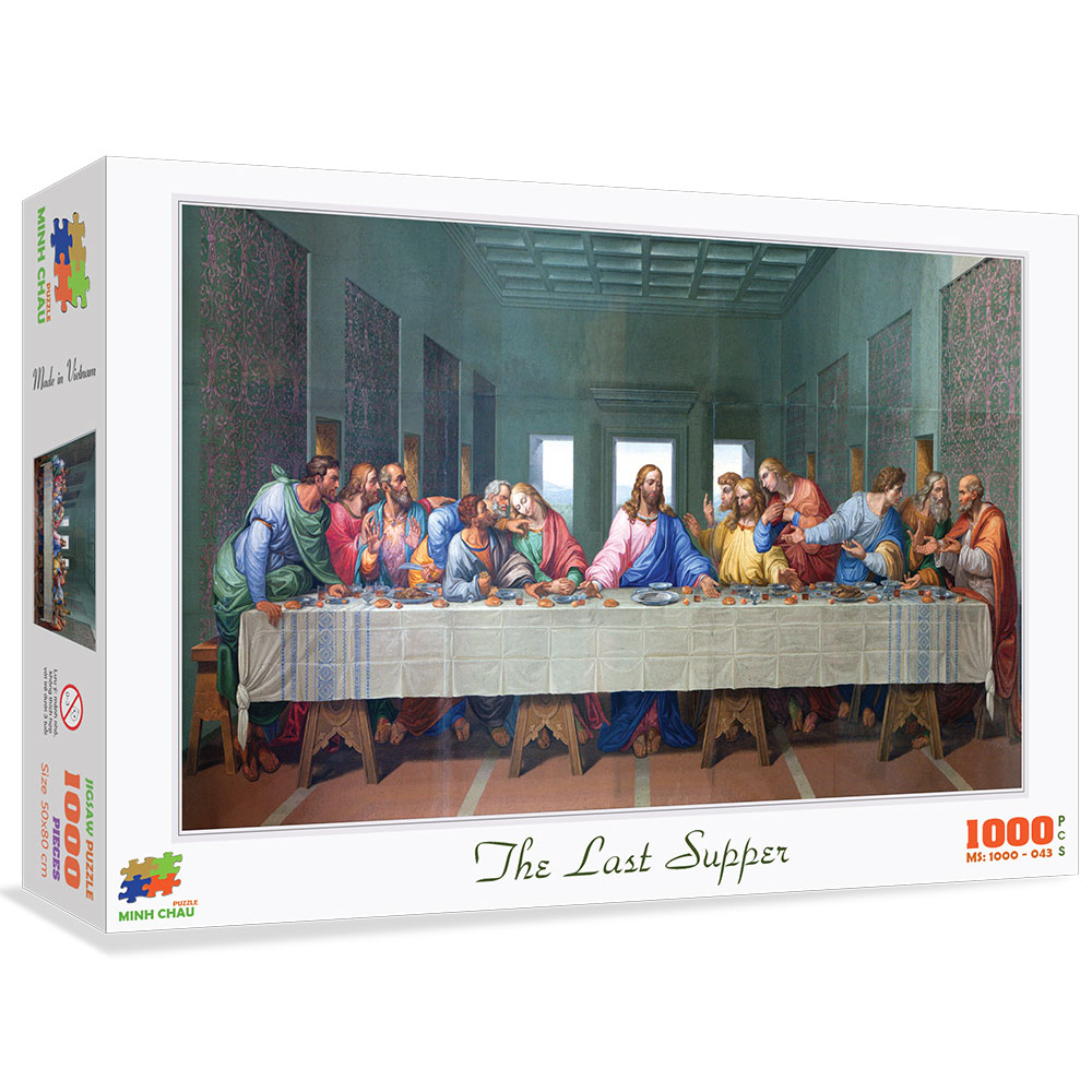 Bộ tranh xếp hình cao cấp 1000 mảnh – The Last Supper